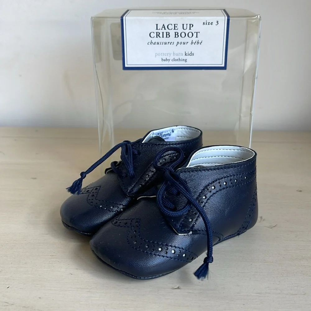 Pottery Barn Kids size leather